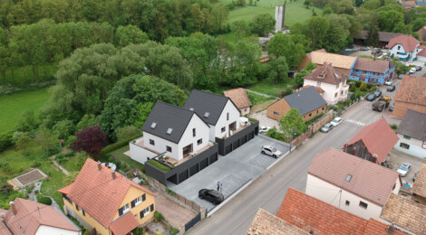 Programme immobilier neuf Les Duos SKYLAND - Rohr à proximité de Saverne (67270) - Référence : 8623