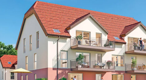Programme immobilier neuf TERRA COTTA - Rosheim résidence calme avec jardins et prestations modernes (67560) - Référence : 16984