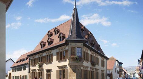 Programme immobilier neuf MAISON DE LA CAVALERIE - Rouffach : Résidence T2–T4 avec cadre historique et confort optimisé proche des commodités (68250) - Référence : 14615