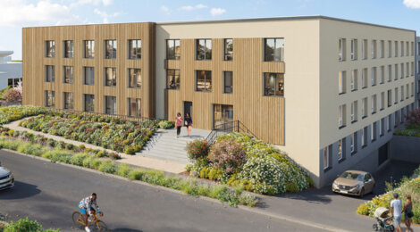 Programme immobilier neuf METZ ME UP - Saint-Julien-lès-Metz cadre étudiant proche bus et facultés (57000) - Référence : 18062