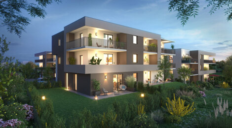 Programme immobilier neuf CLOS DE LA COURONNE - Saverne près du centre-ville et commerces (67700) - Référence : 13045