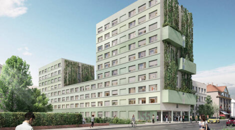 Programme immobilier neuf RESIDENCE L'EDITO - Schiltigheim résidence étudiante connectée à Strasbourg (67300) - Référence : 15932
