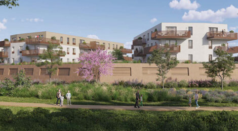 Programme immobilier neuf LES REMPARTS - Sélestat proche centre avec vues sur les Berges de l’Ill (67600) - Référence : 14005