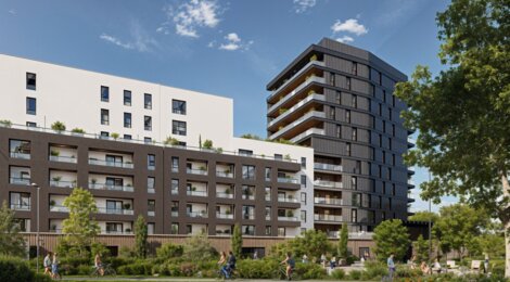 Programme immobilier neuf L'Écrin de l'Ill - Strasbourg à proximité du tram B (67000) - Référence : 15913