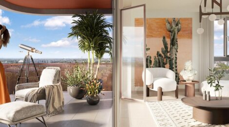 Programme immobilier neuf AVANSCENE -  Strasbourg : appartements neufs sécurisés et verdoyants en quartier Archipel (67000) - Référence : 14937