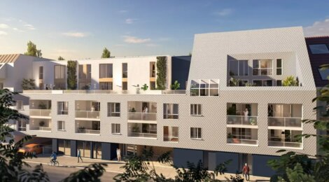 Programme immobilier neuf TIVOLI 48 - Strasbourg : logements neufs sécurisés et verdoyants en quartier Tivoli (67000) - Référence : 14811