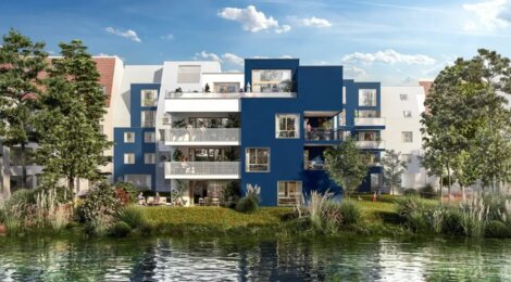 Programme immobilier neuf TIVOLI 48 - Strasbourg : logements neufs sécurisés et verdoyants en quartier Tivoli (67000) - Référence : 14811