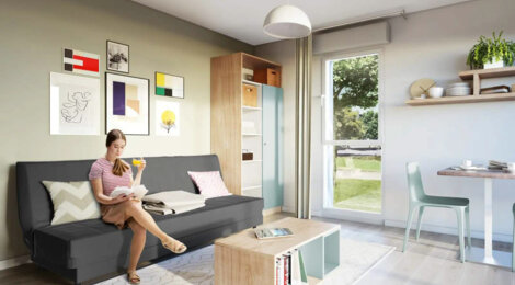 Programme immobilier neuf My Work Strasbourg - Strasbourg Meinau à deux pas du centre (67000) - Référence : 16656
