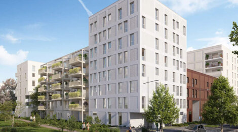 Programme immobilier neuf My Work Strasbourg - Strasbourg Meinau à deux pas du centre (67000) - Référence : 16656