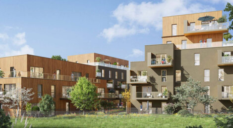 Programme immobilier neuf My Work Strasbourg - Strasbourg Meinau à deux pas du centre (67000) - Référence : 16656