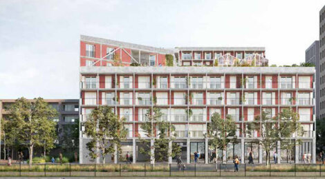 Programme immobilier neuf Le Cœur Du Rhin - Phase 2 - Strasbourg quartier à Starlette entre nature et bassin Vauban (67000) - Référence : 16525