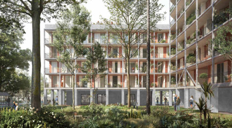 Programme immobilier neuf Le Cœur Du Rhin - Phase 2 - Strasbourg quartier à Starlette entre nature et bassin Vauban (67000) - Référence : 16525