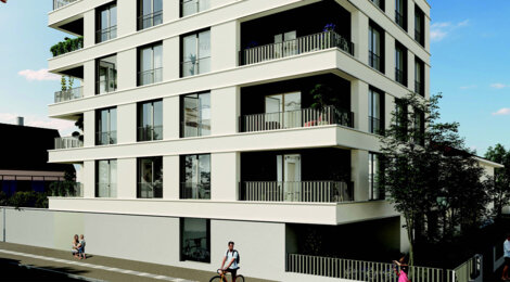 Programme immobilier neuf L AVENUE - Strasbourg quartier  Rive Étoile à deux pas des tram D et E (67000) - Référence : 13572