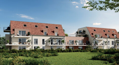Programme immobilier neuf LYSOR - Strasbourg quartier Robertsau à proximité du tram E (67000) - Référence : 13315