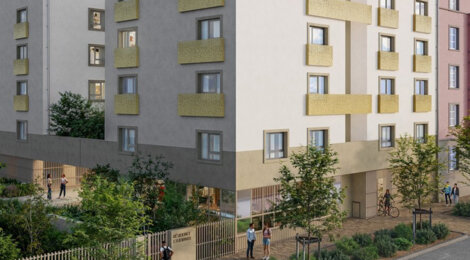 Programme immobilier neuf Nemea Appart'Etud Strasbourg - Strasbourg  résidence étudiante près du tram F (67000) - Référence : 15915