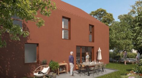 Programme immobilier neuf TERRA ROSSA - Strasbourg, résidence neuve et éco-responsabilité près du tramway B (67000) - Référence : 15912