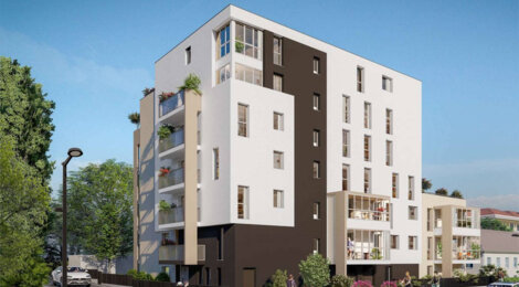 Programme immobilier neuf New Link - Strasbourg : Résidence studio–T5 avec cadre résidentiel et confort optimisé proche des transports (67000) - Référence : 17092