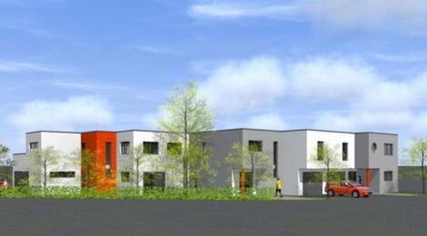 Programme immobilier neuf  - Thionville : 3 modèles de maisons T5 avec espaces extérieurs et garages dans un quartier recherché (57100) - Référence : 41