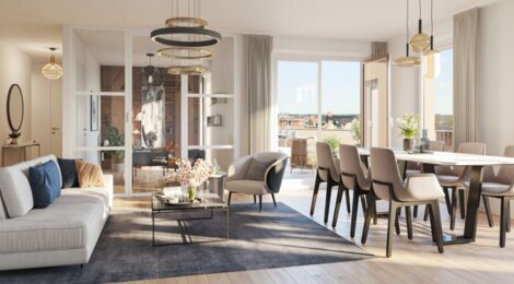 Programme immobilier neuf Domaine de la torréfaction - Thionville cadre familial proche centre et Luxembourg (57100) - Référence : 18056
