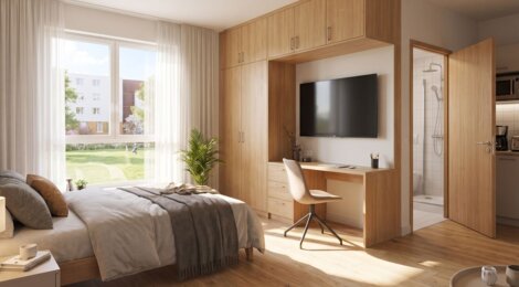 Programme immobilier neuf My Work Thionville Gare - Thionville investissement étudiant proche bassin transfrontalier (57100) - Référence : 18058