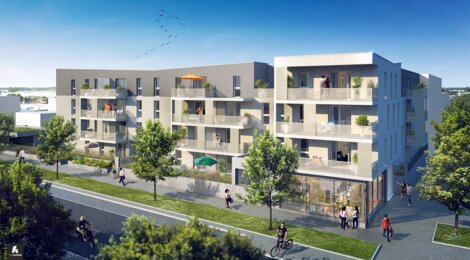 Programme immobilier neuf Le Commandeur - Vandoeuvre-lès-Nancy : Résidence de 46 appartements T1–T3 avec prestations haut de gamme (54500) - Référence : 221
