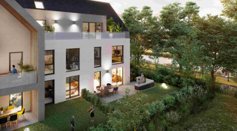 Programme immobilier neuf Square VendHome - Vendenheim : logements neufs près du canal, confort et prestations complètes (67550) - Référence : 12385