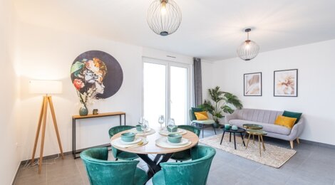 Programme immobilier neuf Square VendHome - Vendenheim : logements neufs près du canal, confort et prestations complètes (67550) - Référence : 12385