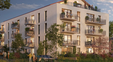 Programme immobilier neuf LE DOMAINE HAUT JARDIN - BAT C - Villerupt, sérénité résidentielle proche de Belval (54190) - Référence : 18078