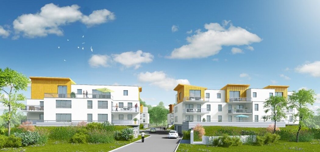 Programme immobilier neuf LES JARDINS DE L'ILL - Altkirch : Résidence T2–T4 avec luminosité optimale et garages sécurisés proche des commerces (68130) - Référence : 1257