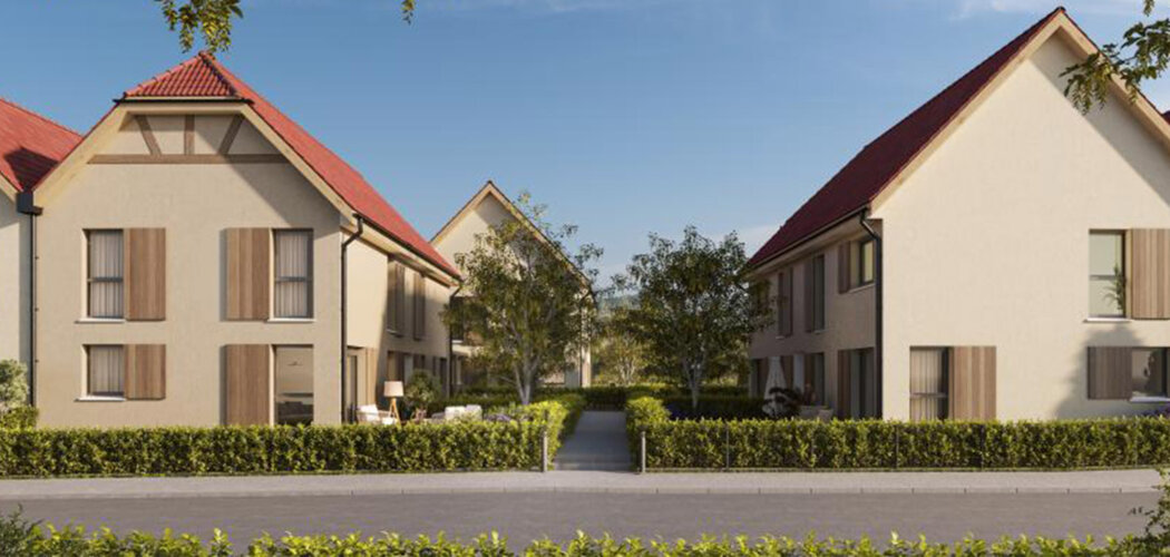 Programme immobilier neuf les carrés signature - Berstett près du centre de Strasbourg (67370) - Référence : 13847