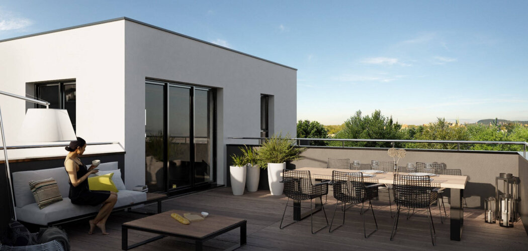 Programme immobilier neuf Les DUOS des POTIERS - Betschdorf : logements neufs innovants et confortables près du bourg (67660) - Référence : 7337