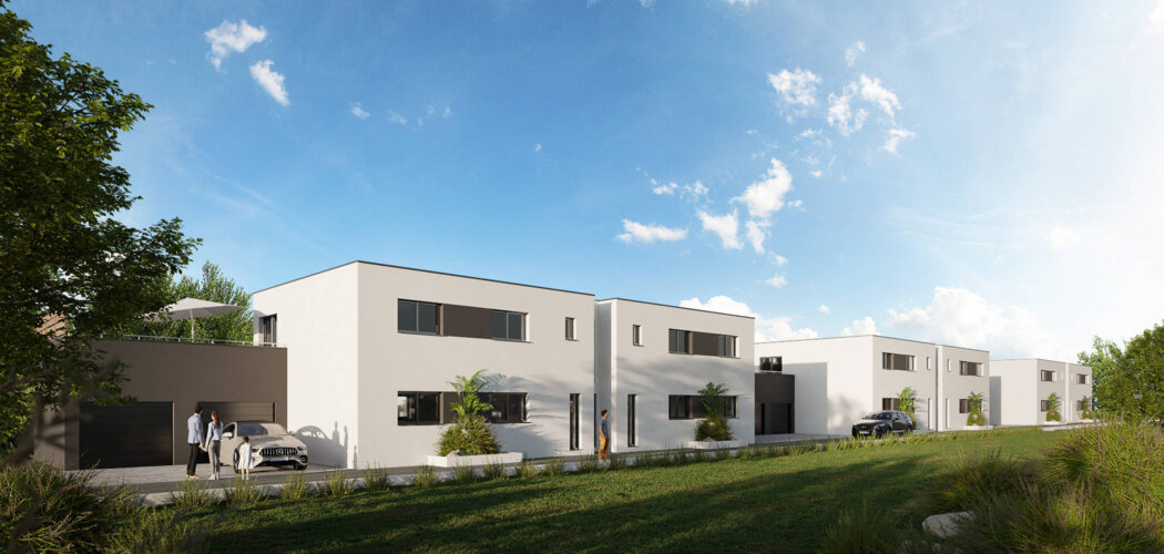 Programme immobilier neuf Les DUOS des POTIERS - Betschdorf : logements neufs innovants et confortables près du bourg (67660) - Référence : 7337