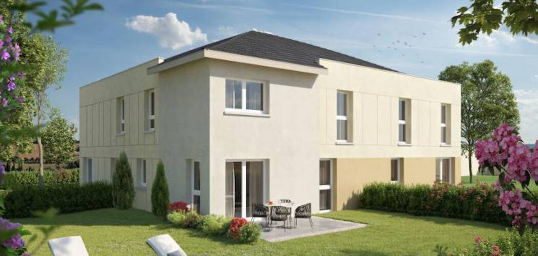 Programme immobilier neuf LES CARRÉS ROSALIA - Biesheim : Résidence moderne avec espaces extérieurs et confort optimisé proche des commodités (68600) - Référence : 4499
