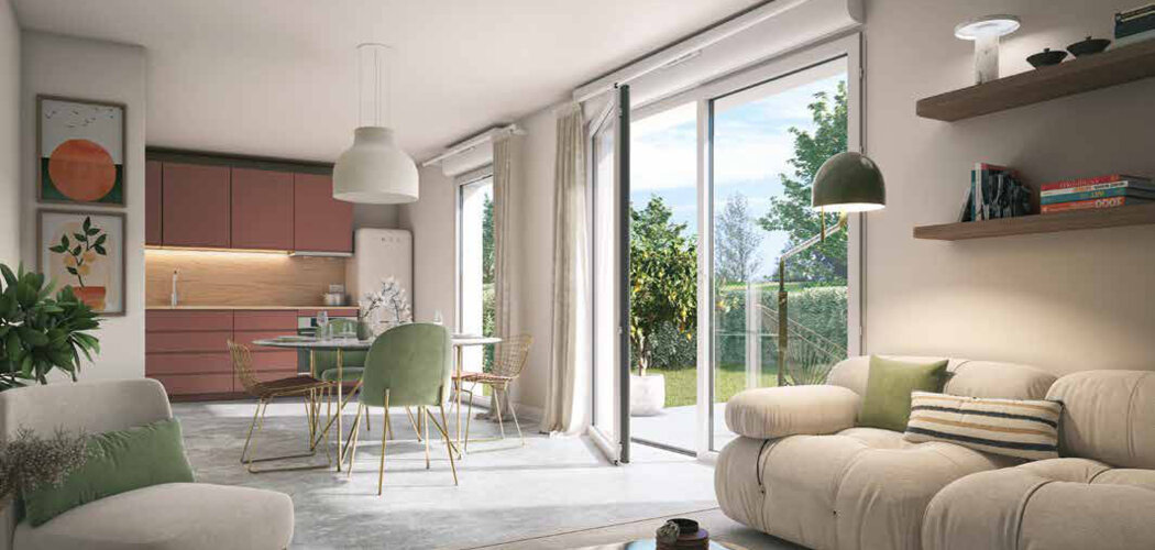 Programme immobilier neuf Les Jardins Sophoras - Bischheim à quelques minutes de Strasbourg (67800) - Référence : 15928