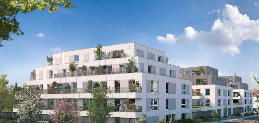 Programme immobilier neuf Les Jardins Sophoras - Bischheim à quelques minutes de Strasbourg (67800) - Référence : 15928