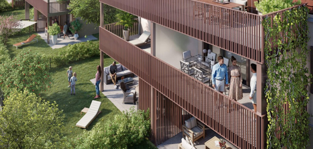 Programme immobilier neuf VILLAS L'ECRIN - Bischoffsheim : logements neufs sécurisés et verdoyants proche des commodités (67870) - Référence : 7870