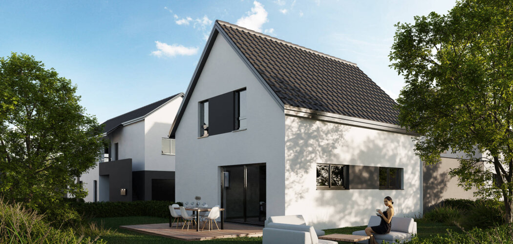 Programme immobilier neuf L'ORIZZONTE - Bischwiller : Résidence T3–T4 avec cadre résidentiel et confort optimisé proche des commodités (67240) - Référence : 7100