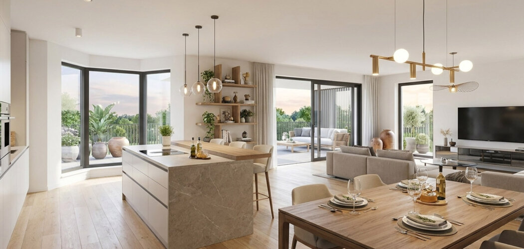 Programme immobilier neuf L'OREE de NEULAND - Colmar cadre verdoyant dans le quartier des Maraîchers (68000) - Référence : 17454