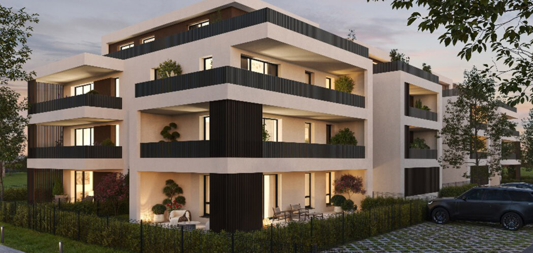 Programme immobilier neuf L'OREE de NEULAND - Colmar cadre verdoyant dans le quartier des Maraîchers (68000) - Référence : 17454