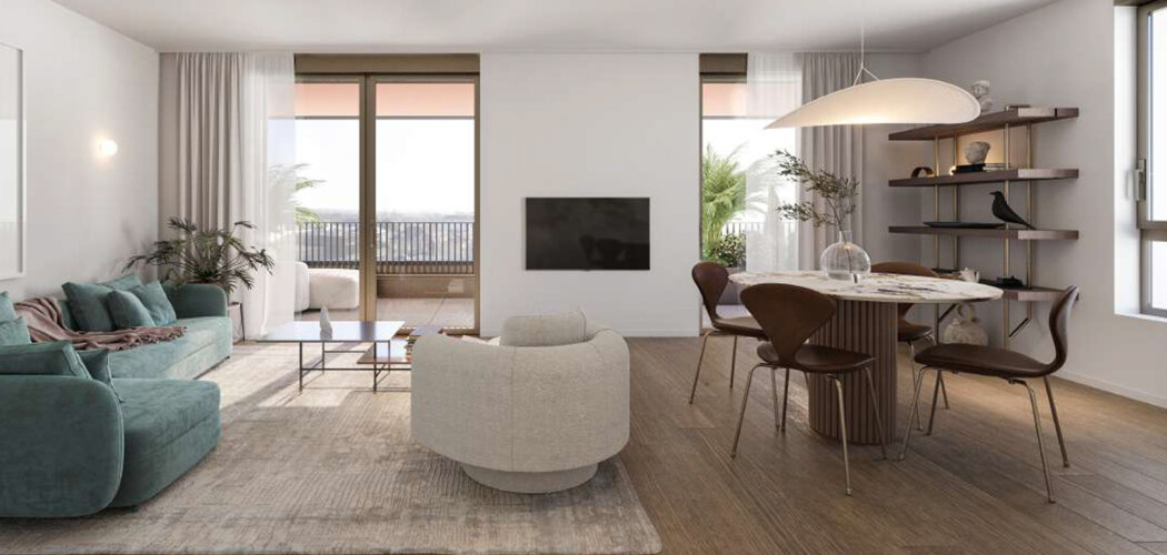 Programme immobilier neuf Les jardins République - Colmar centre et gare de Colmar accessibles dans un rayon de 8 min à pied (68000) - Référence : 14004