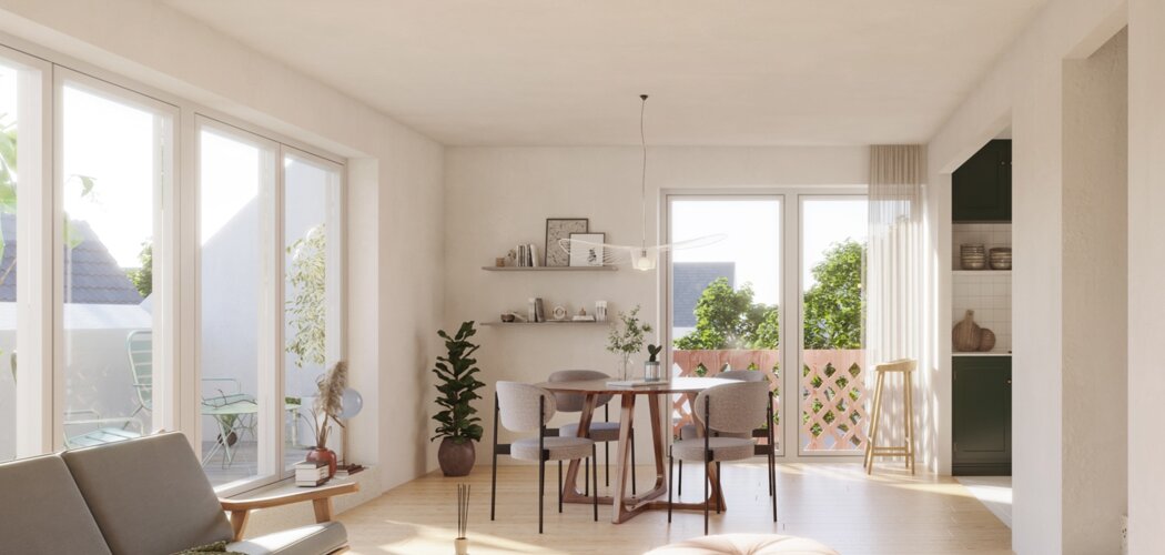 Programme immobilier neuf EDINGSTONE - Dingsheim : logements neufs sécurisés et verdoyants en quartier ancien (67370) - Référence : 7792