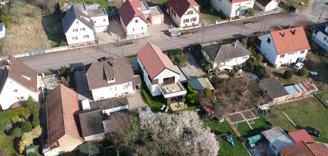 Programme immobilier neuf Le DUO - Drusenheim à deux pas du centre et commerces (67410) - Référence : 9451