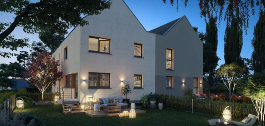 Programme immobilier neuf LES CARRES FLORE - Duppigheim : Résidence T4 avec cadre familial et confort moderne proche des transports (67120) - Référence : 5527