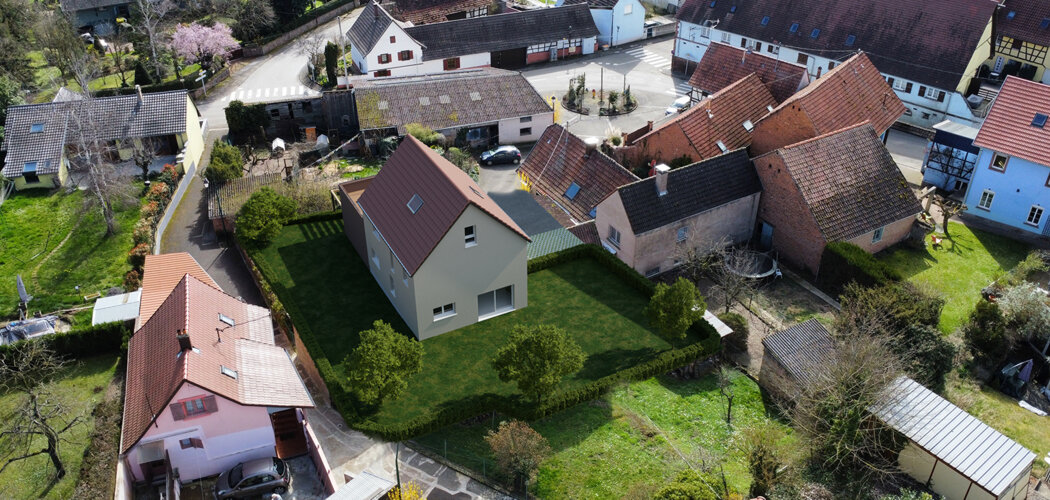 Programme immobilier neuf LES DUOS ALTEZZA - Durningen près de la mairie (67270) - Référence : 11707