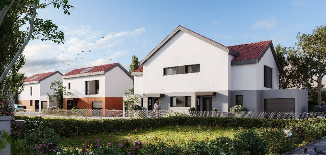 Programme immobilier neuf LE CLOS DES CHAMPS - Eckbolsheim : logements neufs sécurisés et verdoyants proche des commodités (67201) - Référence : 8192