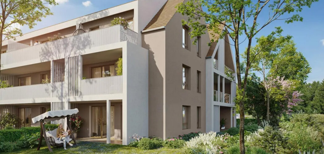 Programme immobilier neuf COTE CANAL - Eckwersheim appartements du 2 au 4 pièces dans un village du Bas-Rhin (67550) - Référence : 17679