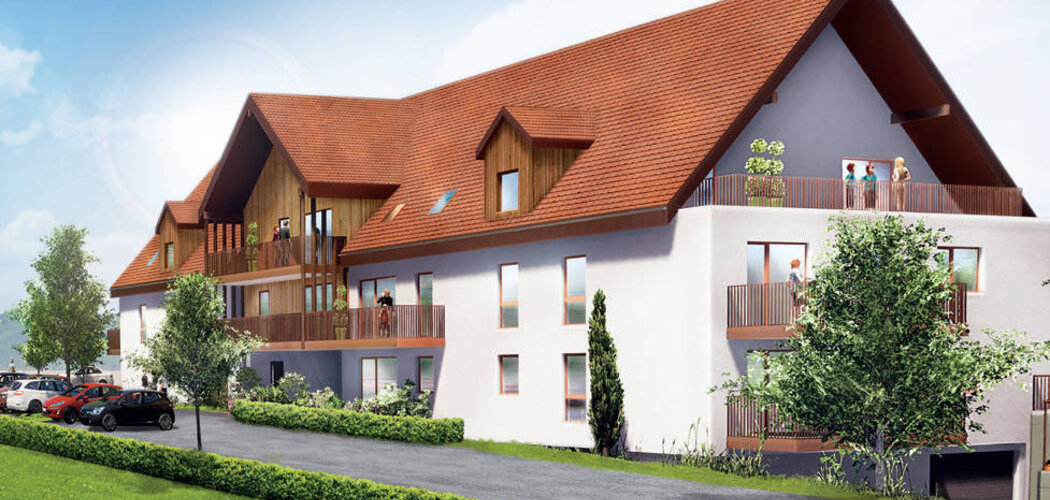 Programme immobilier neuf Parenthèse - Epfig logements modernes au cœur du vignoble alsacien (67680) - Référence : 17290