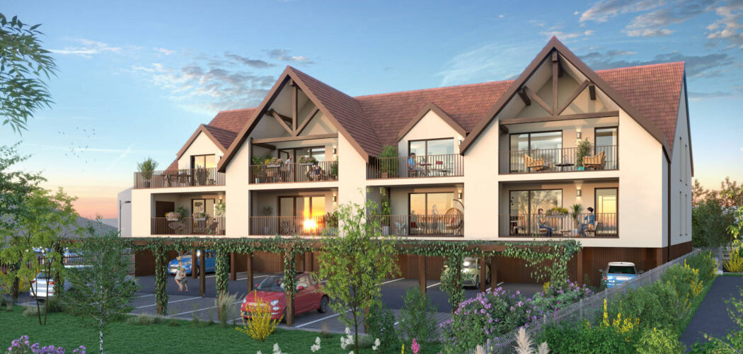 Programme immobilier neuf LA VILLA DECAUVILLE - Ernolsheim-Bruche proche de Strasbourg (67120) - Référence : 10926