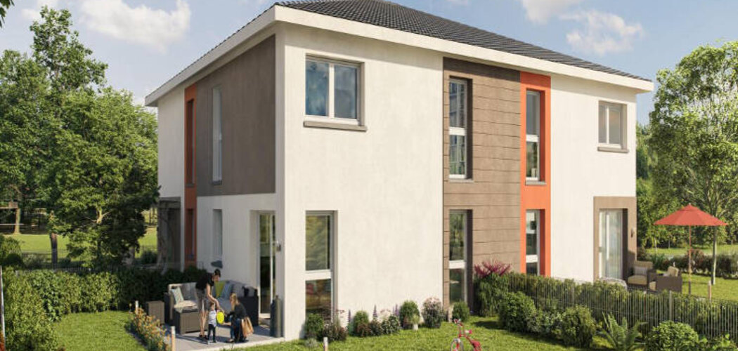 Programme immobilier neuf LES CARRÉS CLINT - Fessenheim : Résidence T4 avec cadre verdoyant et luminosité naturelle proche des espaces naturels (68740) - Référence : 4506