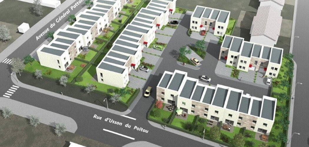 Programme immobilier neuf Le Hameau - Folschviller : Maisons T4–T5 avec jardins privatifs et garages en proximité des services (57730) - Référence : 19